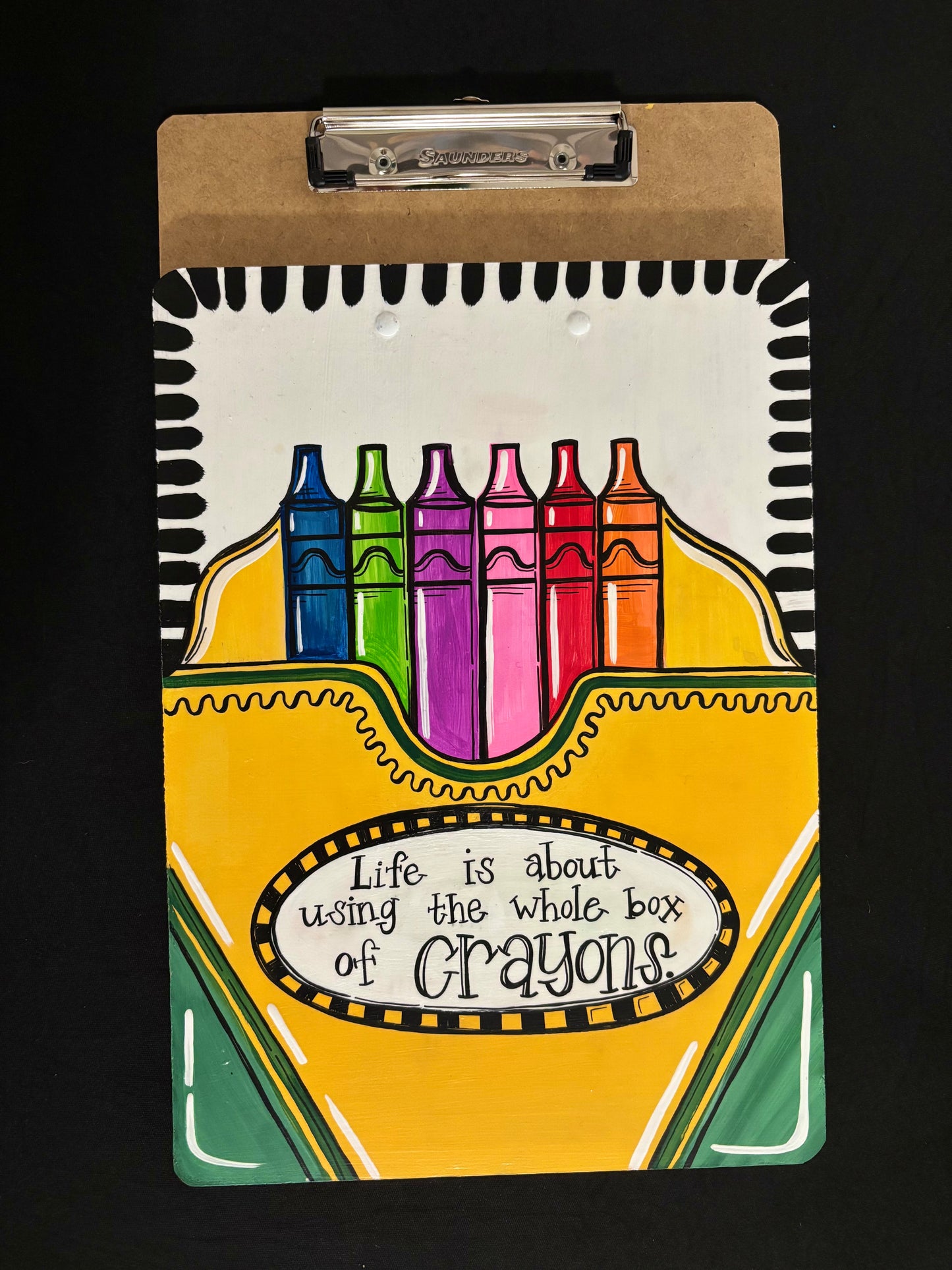 Hand Painted Clipboards