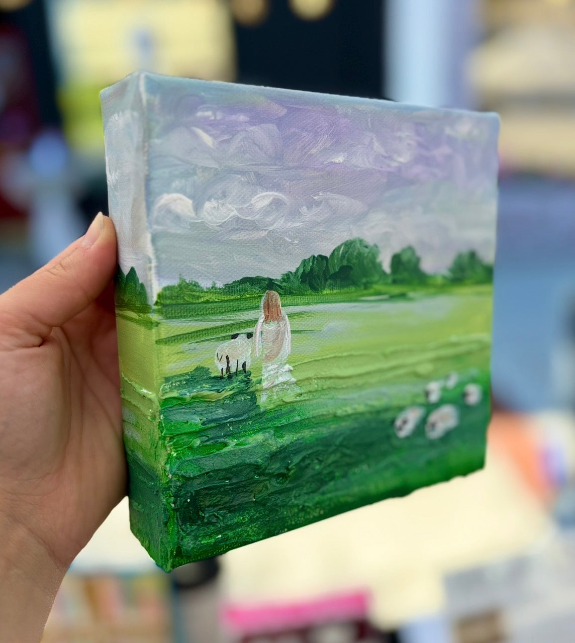 6x6 Textured Canvas