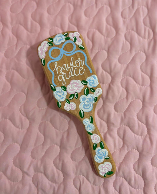 Personalized Bamboo Hair Brush