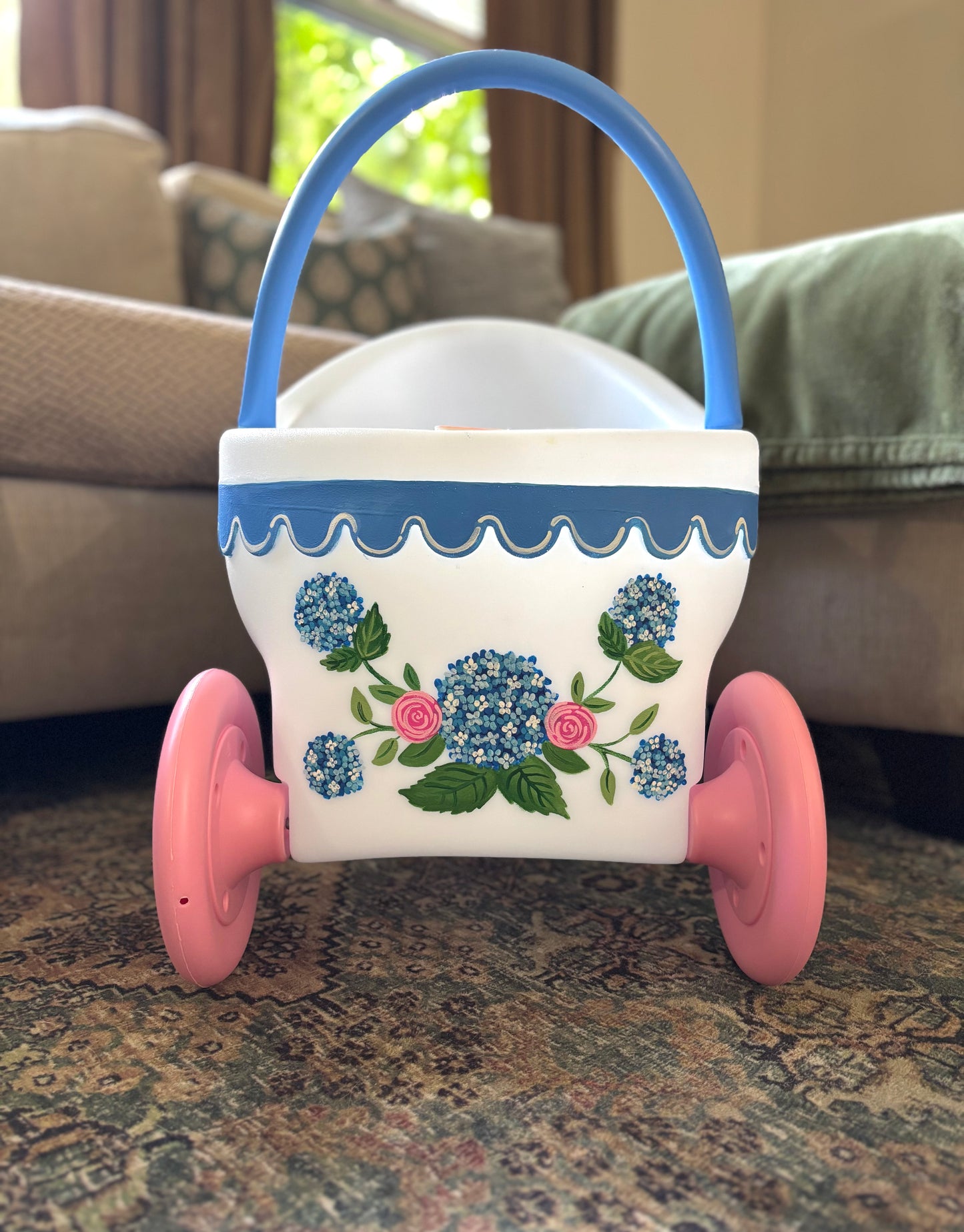 Hand-painted Doll Buggy