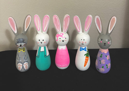 Bunny Peg Dolls