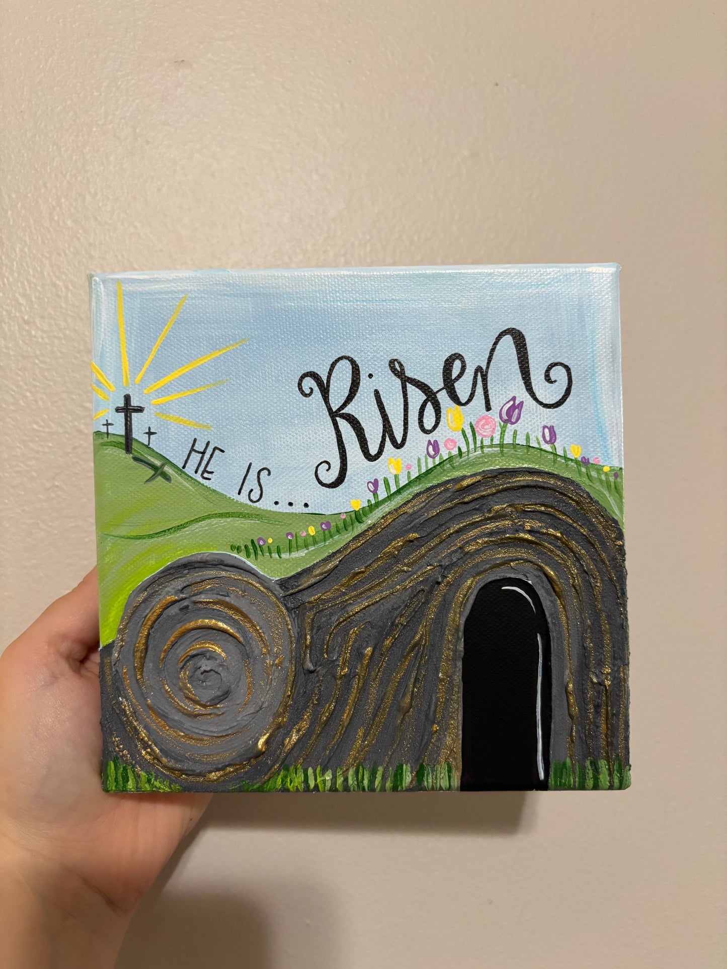 6x6 Textured Canvas