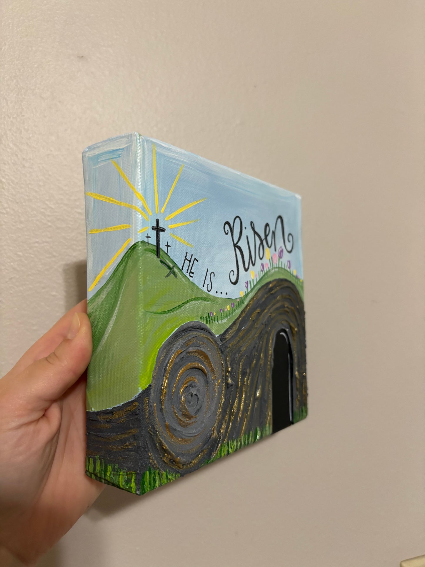 6x6 Textured Canvas